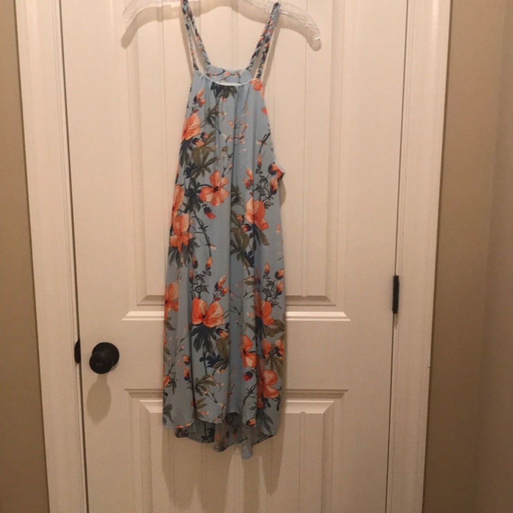 NWOT Floral High-Low Dress